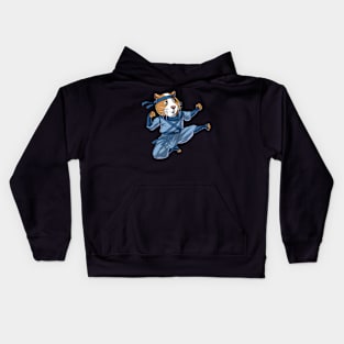 Guinea Pig Ninja Kids Hoodie